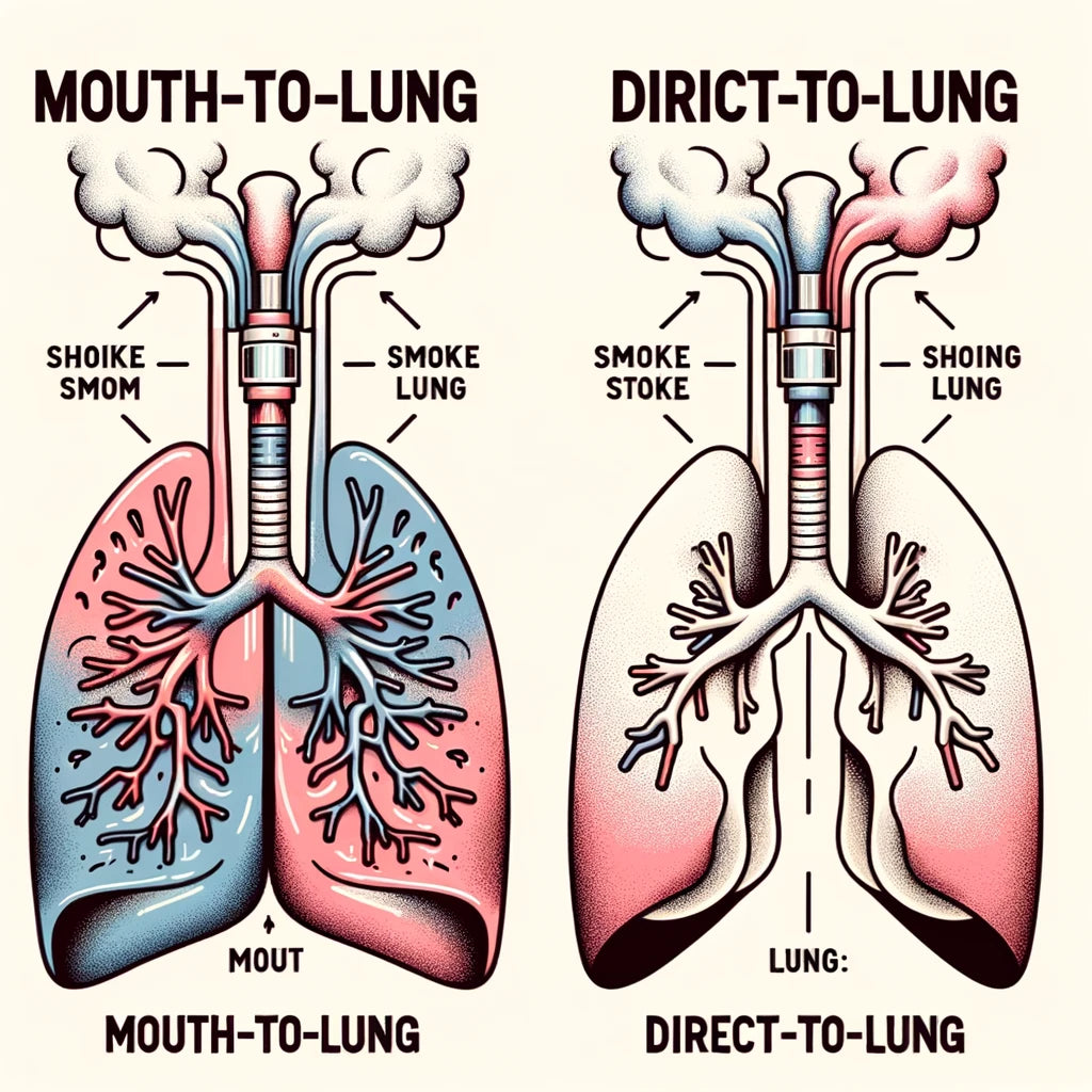 The Difference Between Mouth-to-Lung and Direct-to-Lung Vaping
