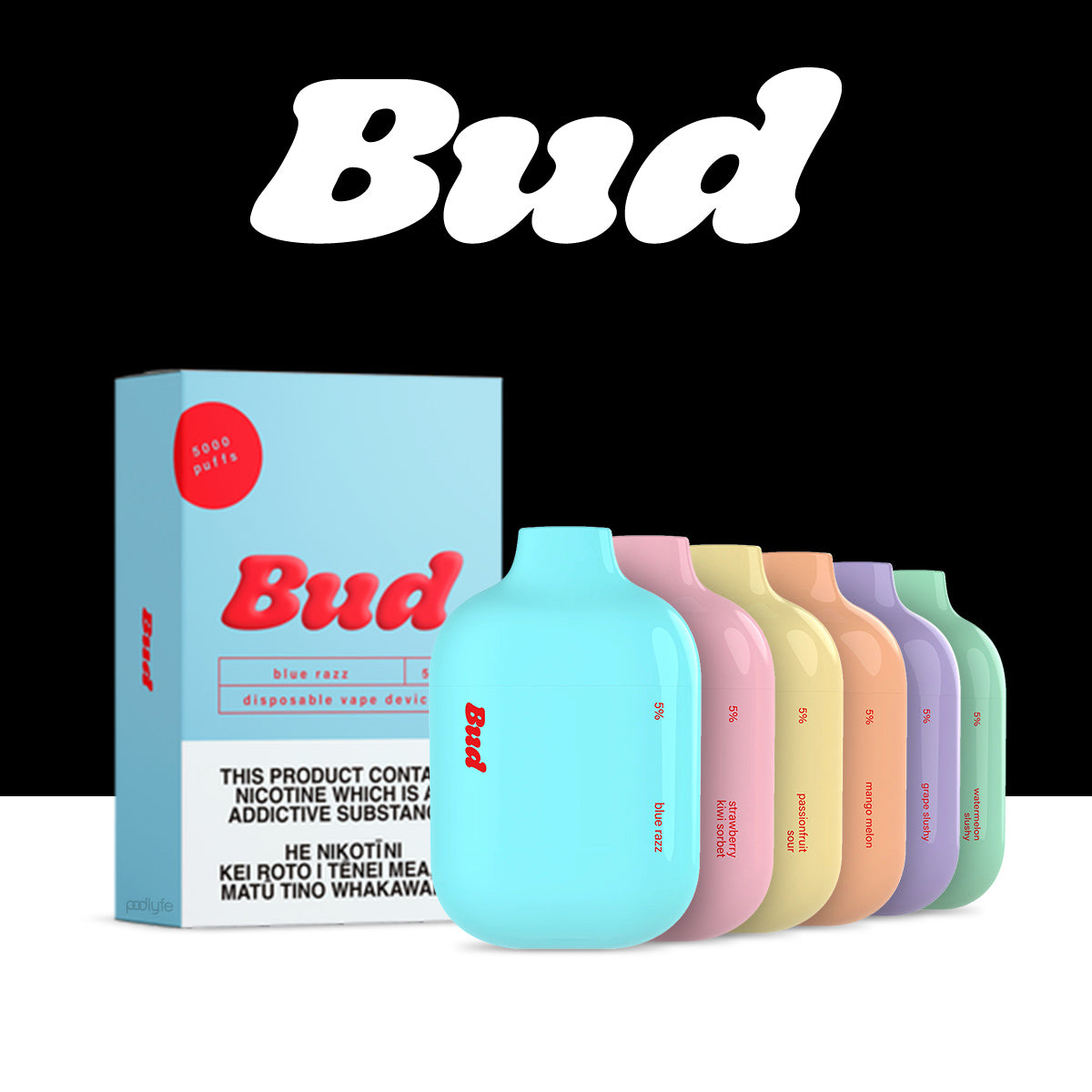 Bud Disposable Vape Disposable Pod System Podlyfe