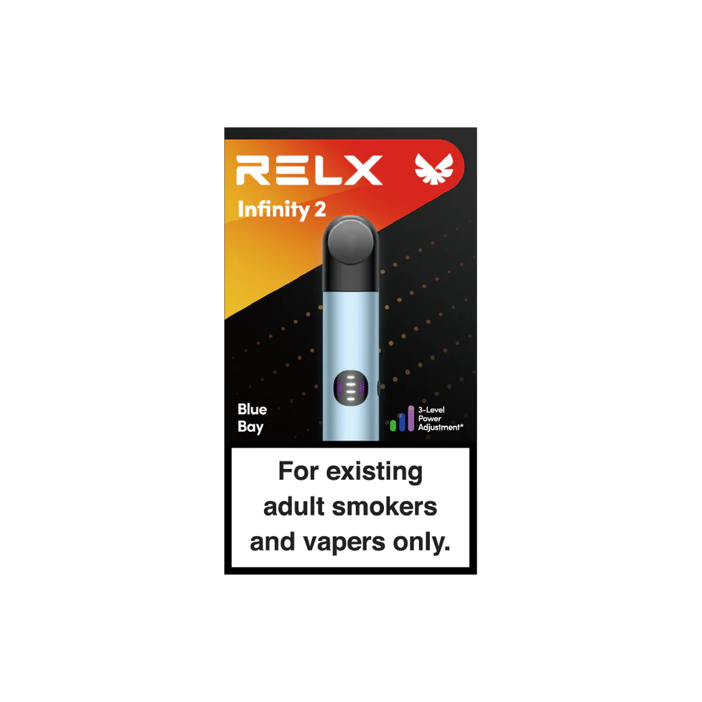 RELX Infinity2【オブシディアンブラック】電子タバコ VAPE