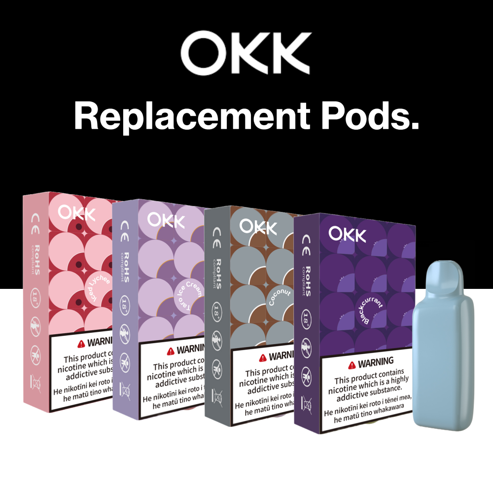 OKK Cross Replacement Pods Prefilled Replacement Pods Podlyfe