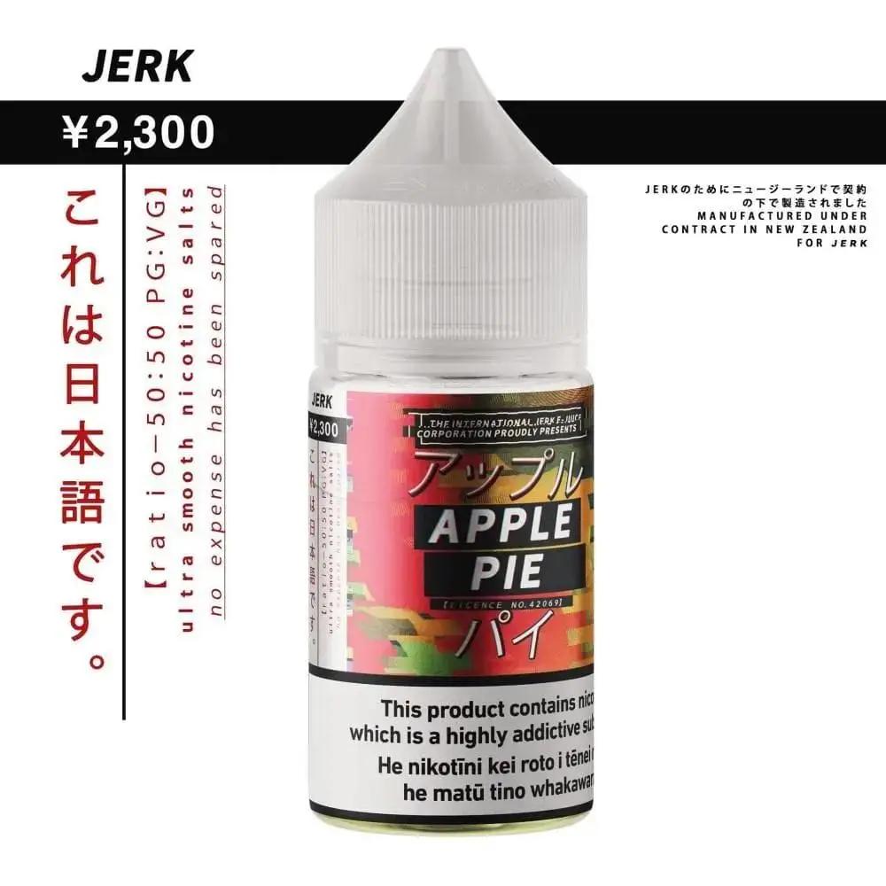 Apple Pie by Jerk Salts Nic Salts 20mg   nicotine vape available in Australia
