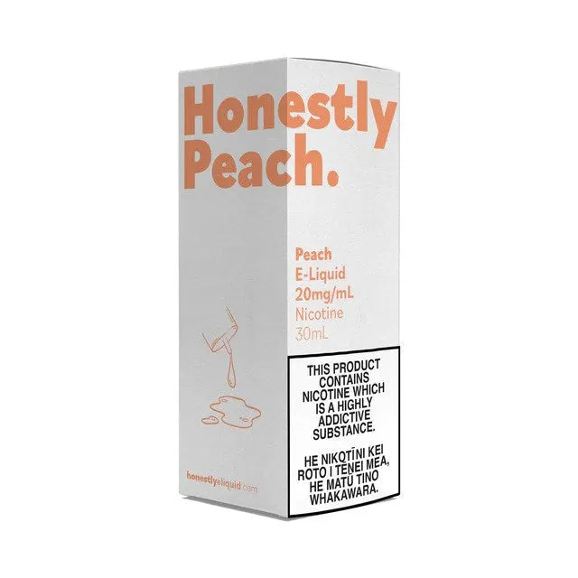 Peach by Honestly Salts Nic Salts Podlyfe