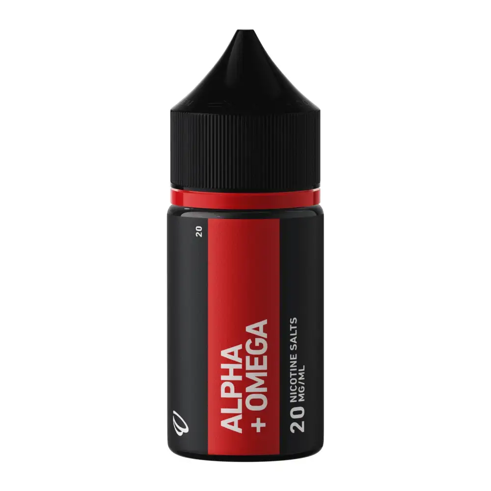 Alpha + Omega by Vapoureyes Salts Nic Salts 35mg   nicotine vape available in Australia