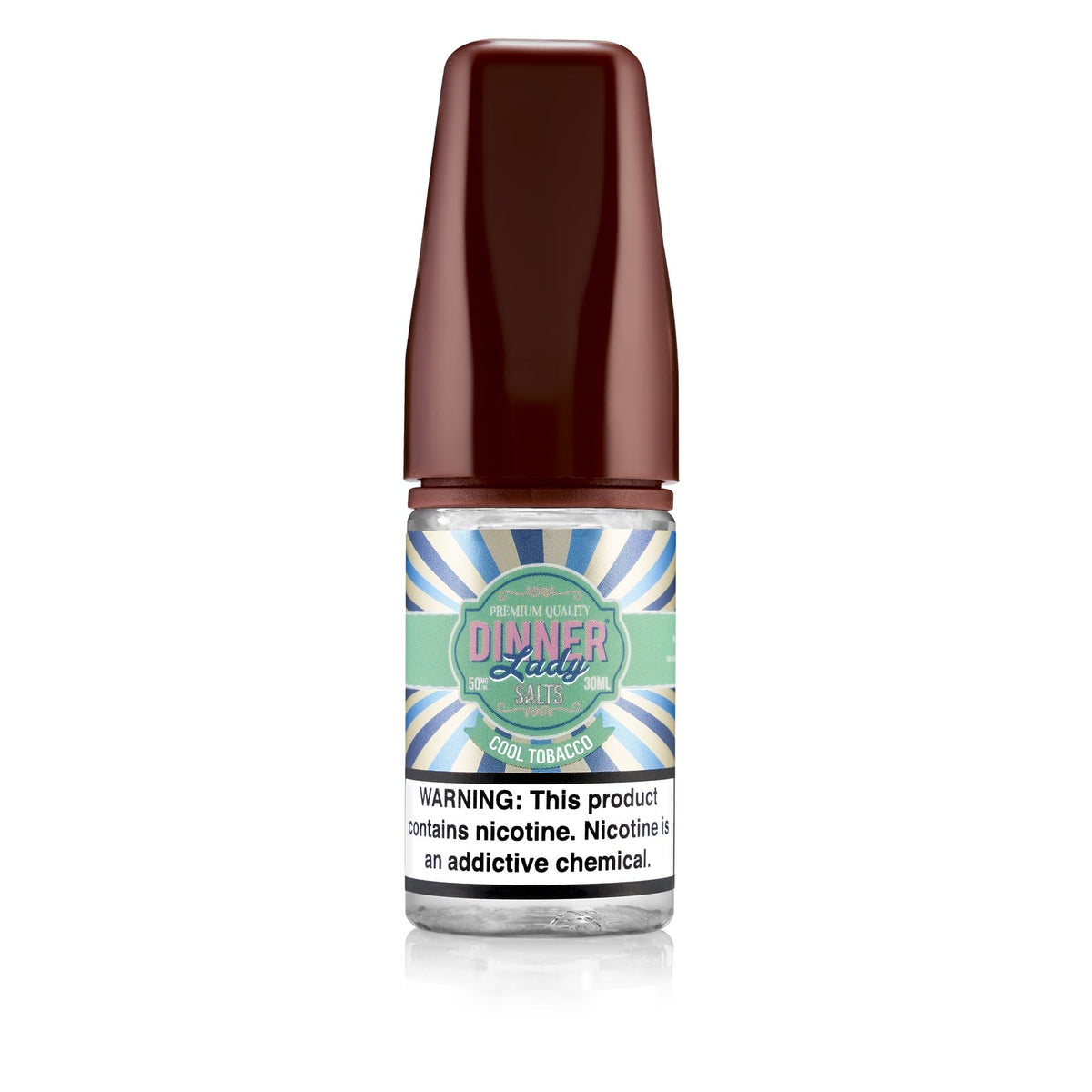 Mint Tobacco by Dinner Lady Salts Nic Salts 30mg   nicotine vape available in Australia