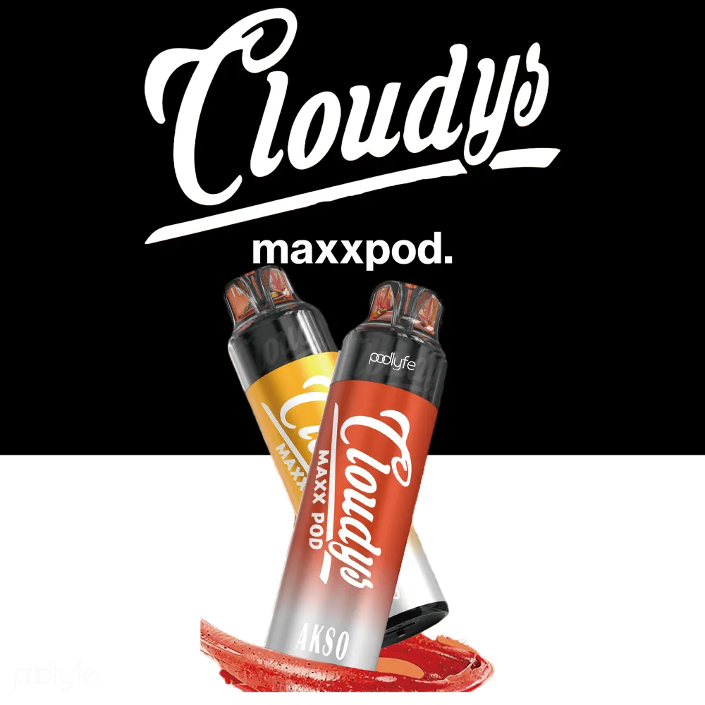 Cloudys Maxxpod by AKSO Hybrid Disposable Kit Hybrid Disposables Podlyfe