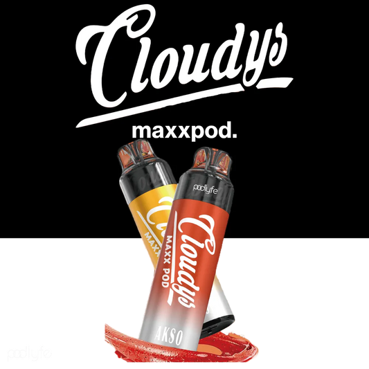 Cloudys Maxxpod by AKSO Hybrid Disposable Kit Hybrid Disposables Podlyfe