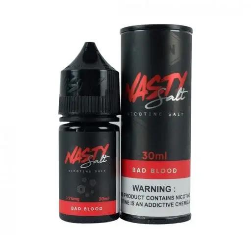 Bad Blood by Nasty Salt Nic Salts 35mg   nicotine vape available in Australia