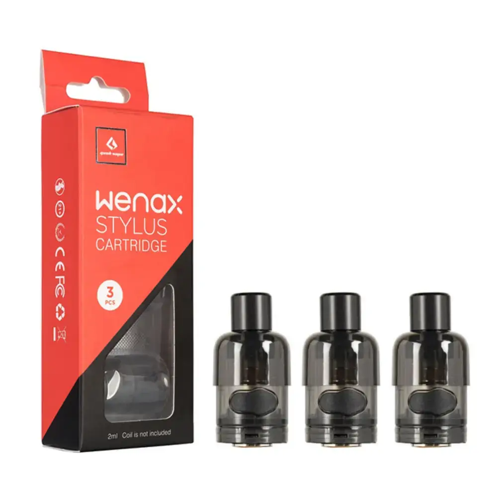 Geekvape Wenax Stylus Replacement Cartridge (3 Pack) Coil Podlyfe