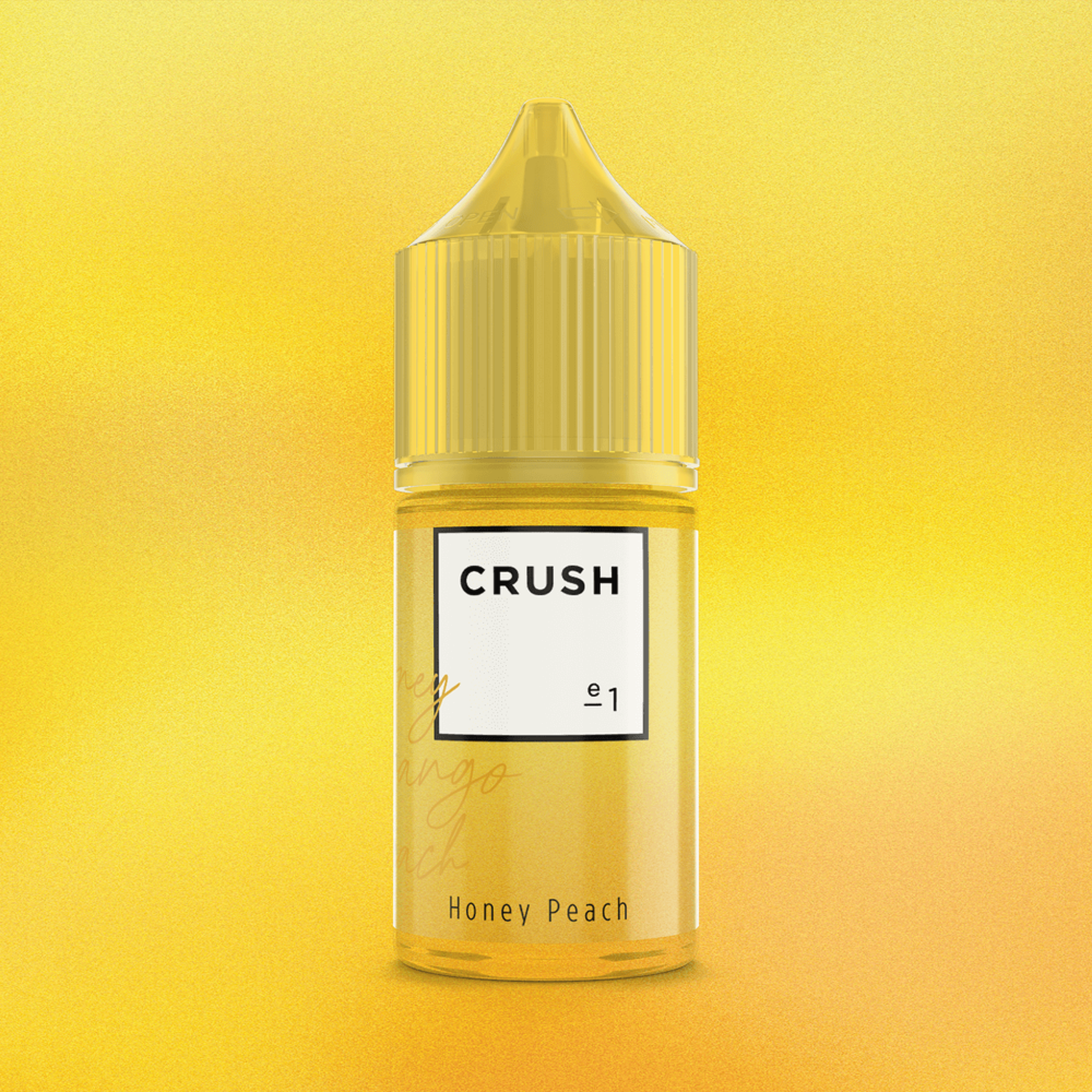 Honey Peach by Crush Salts Nic Salts 20mg   nicotine vape available in Australia