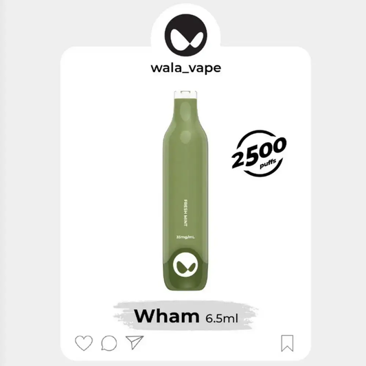 WALA Wham 2500 Puff by RELX Disposable Pod System Podlyfe