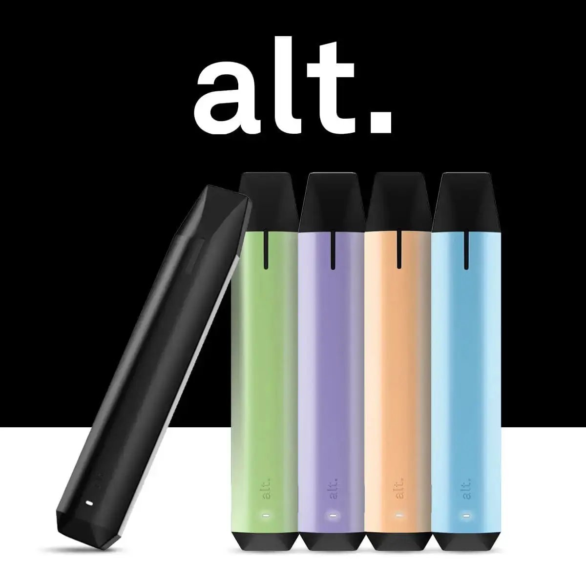 alt. Replacement Battery Prefilled Pod Systems Classic Black   nicotine vape available in Australia
