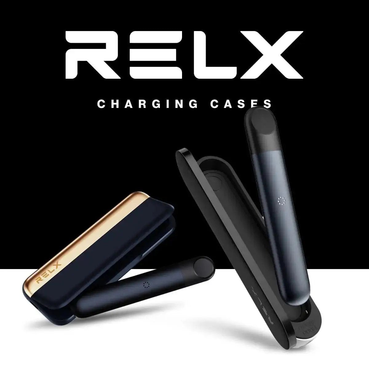 RELX Infinity Slim Fit Wireless Charging Case Prefilled Pod Systems 1000MaH RELX Infinity Wireless Charger   nicotine vape available in Australia