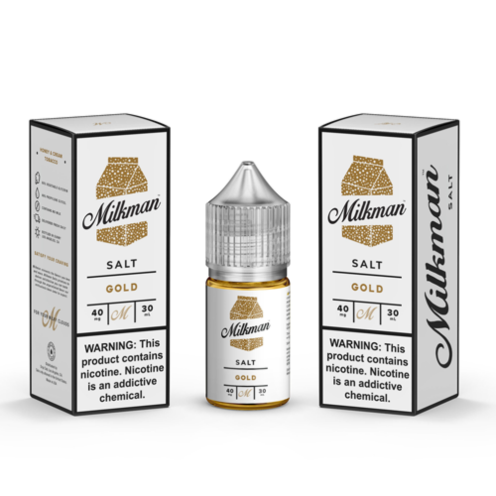 Gold by Milkman Salts Nic Salts Default Title   nicotine vape available in Australia