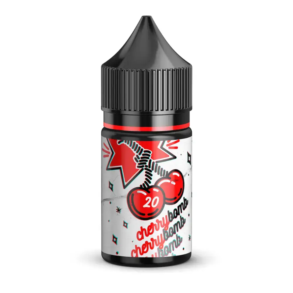 Cherry Bomb by Fat Shibe X Lex Nic Salts 20mg   nicotine vape available in Australia