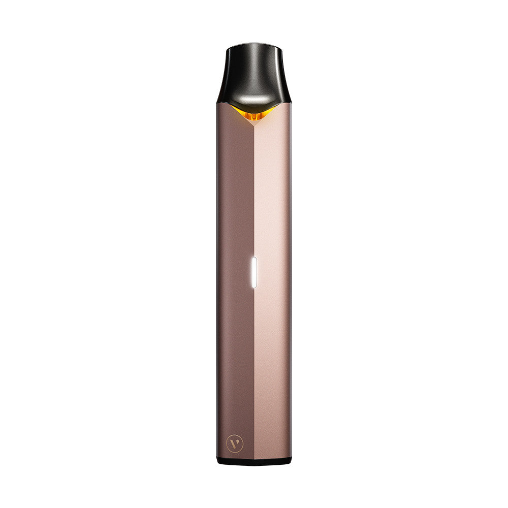 VUSE epod 2 Rose Gold device with light on