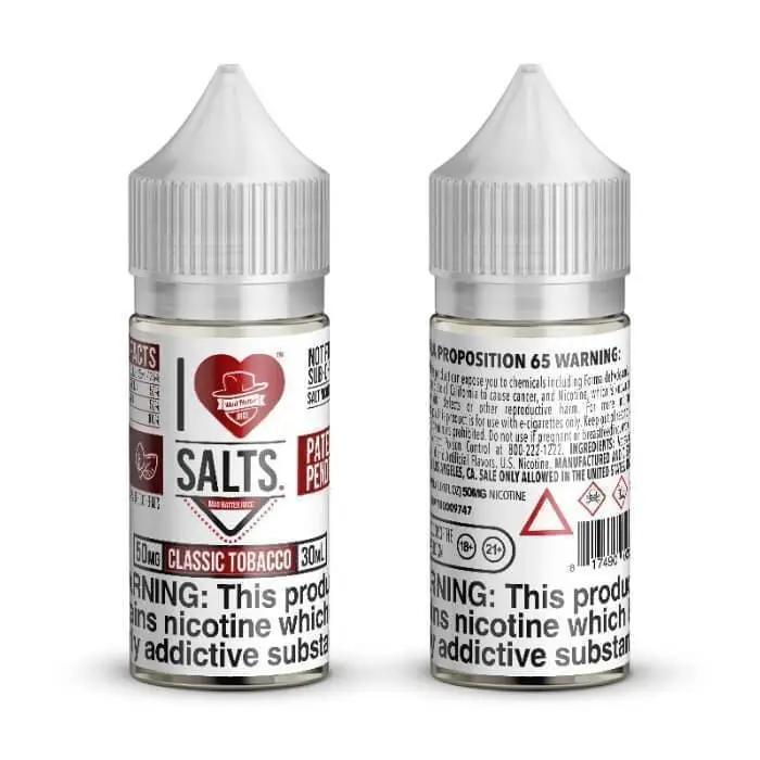 classic-tobacco-by-i-love-salts-nicotine-salt-ejuice  nicotine vape available in Australia