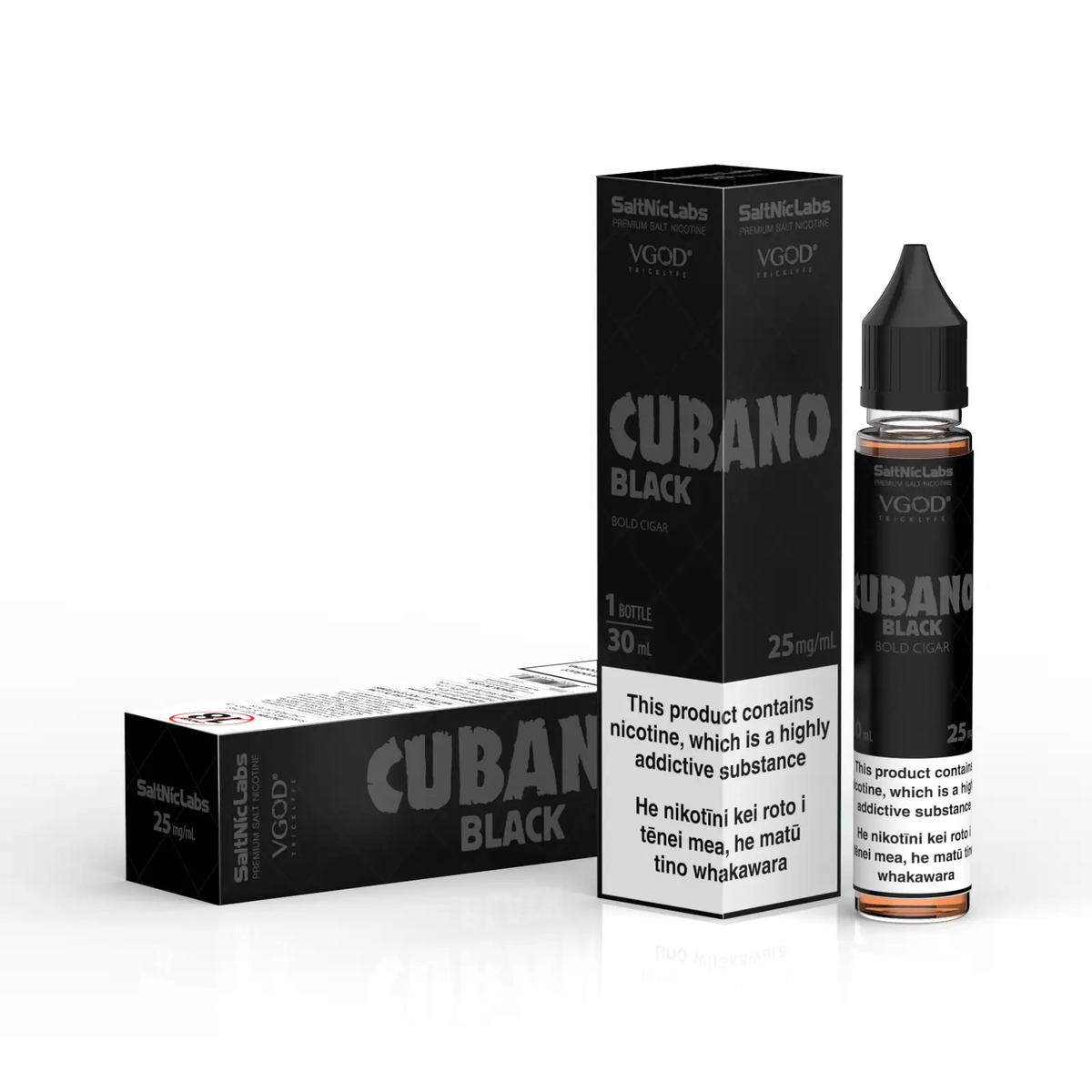 Cubano Tobacco Black by VGOD SaltNic