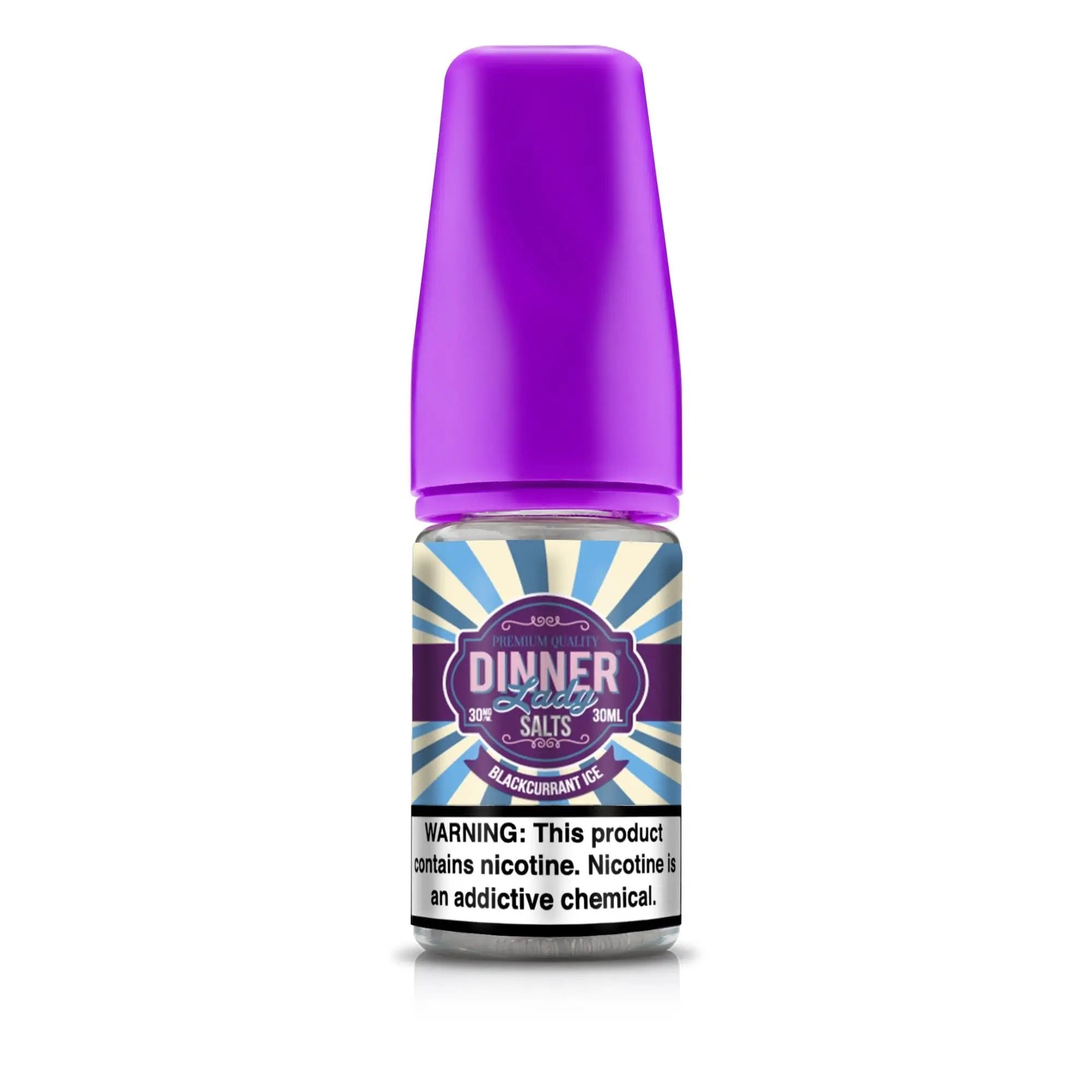Blackcurrant Ice by Dinner Lady Salts Nic Salts 30mg   nicotine vape available in Australia
