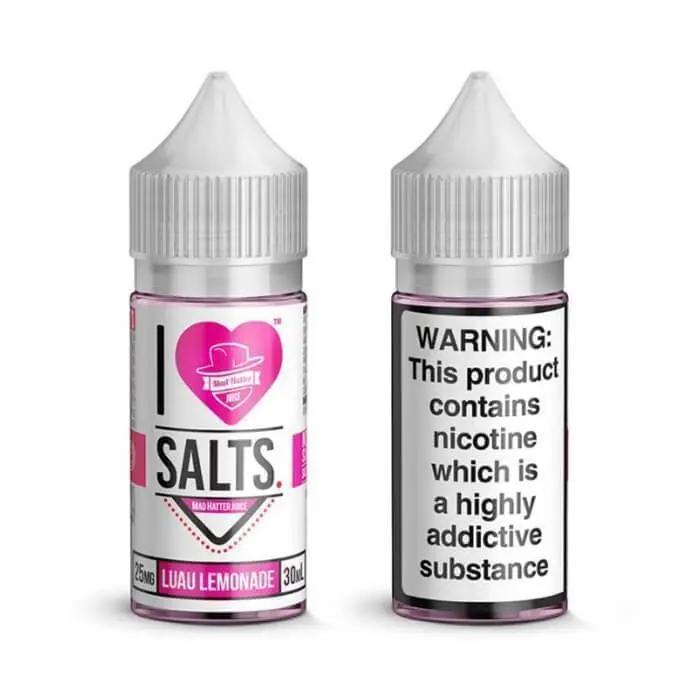 Pink Lemonade (Luau) by I Love  Salts Nic Salts 25mg   nicotine vape available in Australia