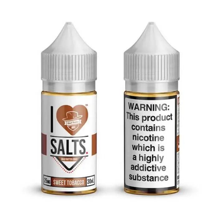 Sweet Tobacco by I Love  Salts Nic Salts 25mg   nicotine vape available in Australia